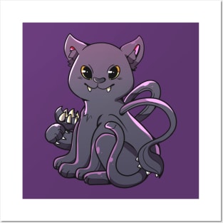 Cute Displacer Beast Posters and Art